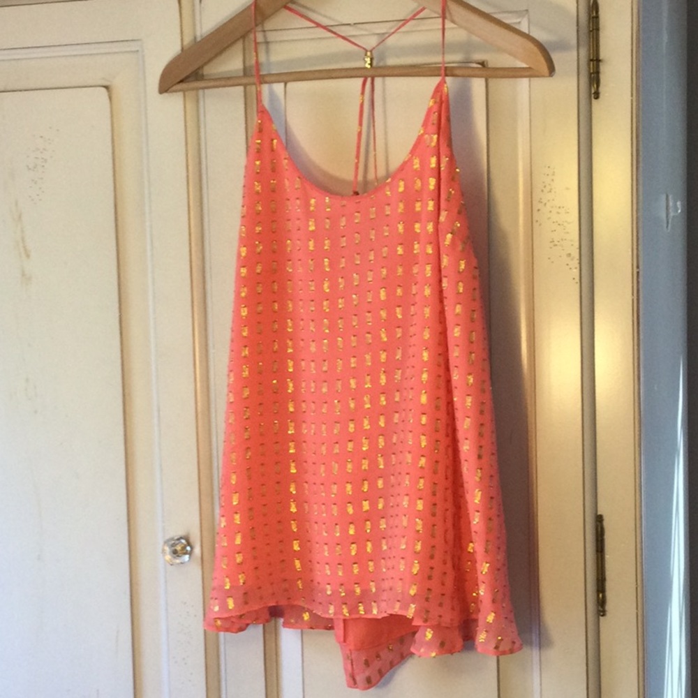 EUC. Lilly Pulitzer Chiffon Top
